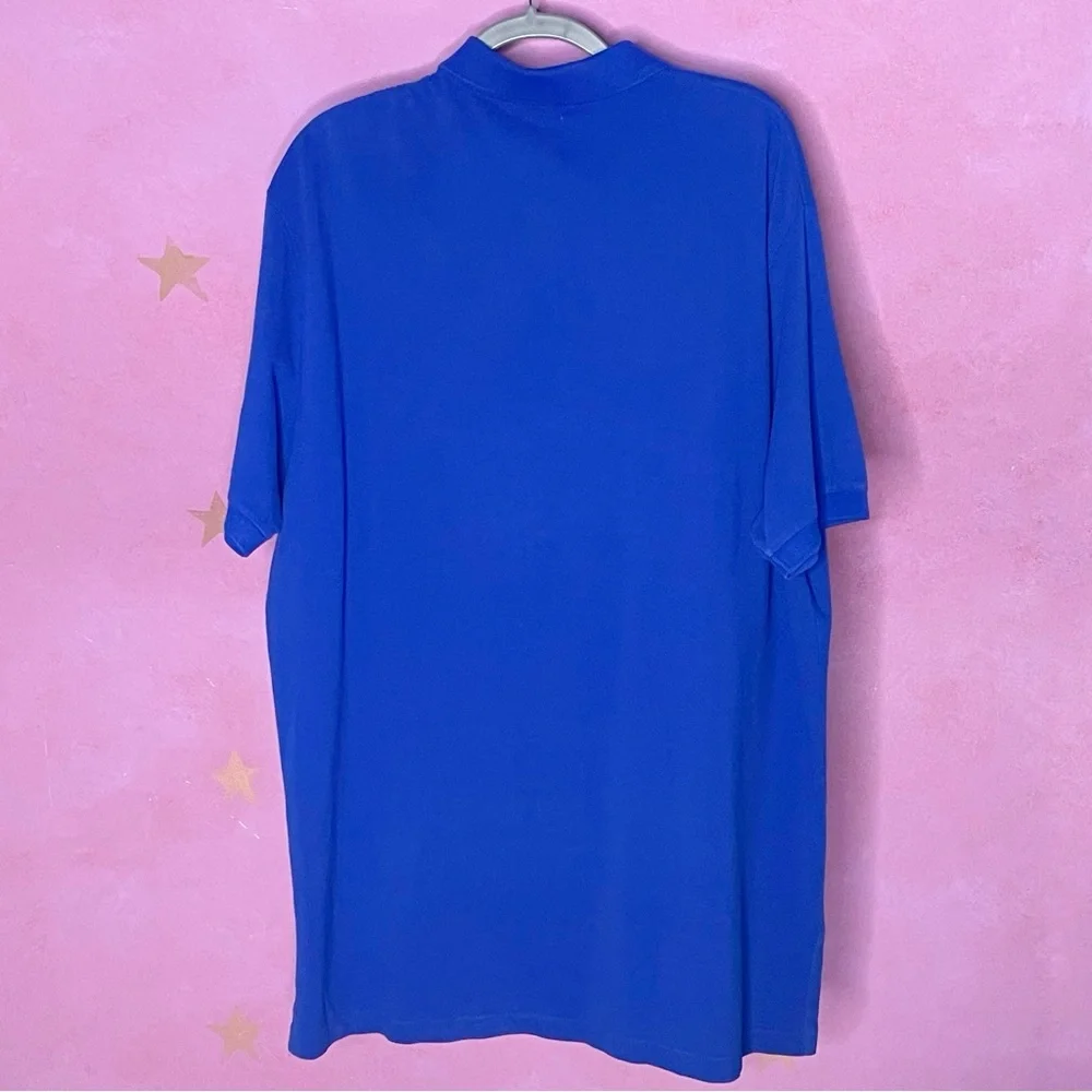 POLO Ralph Lauren Men's Royal Blue Short Sleeve Polo Shirt Sz XXL 2XL